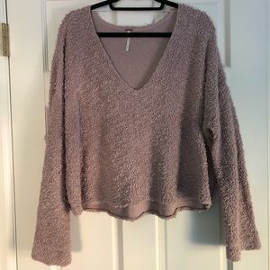 Free People V-Neck Slouchy Sweater